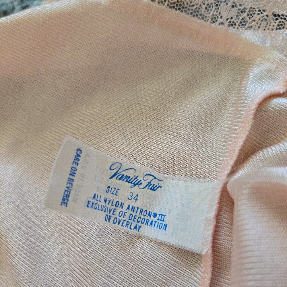 Vintage Vanity Fair Lace Camisole - Picture 8 of 8